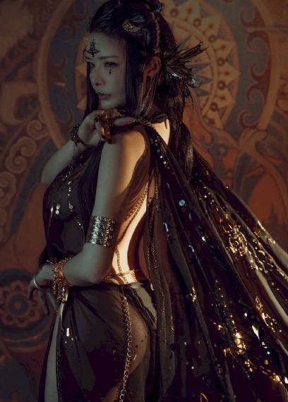 美人上墙